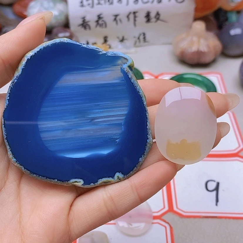 【闪购商品】未镶嵌玛瑙/玉髓珠宝半成品小*