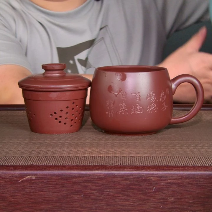 茶杯紫砂高货放漏