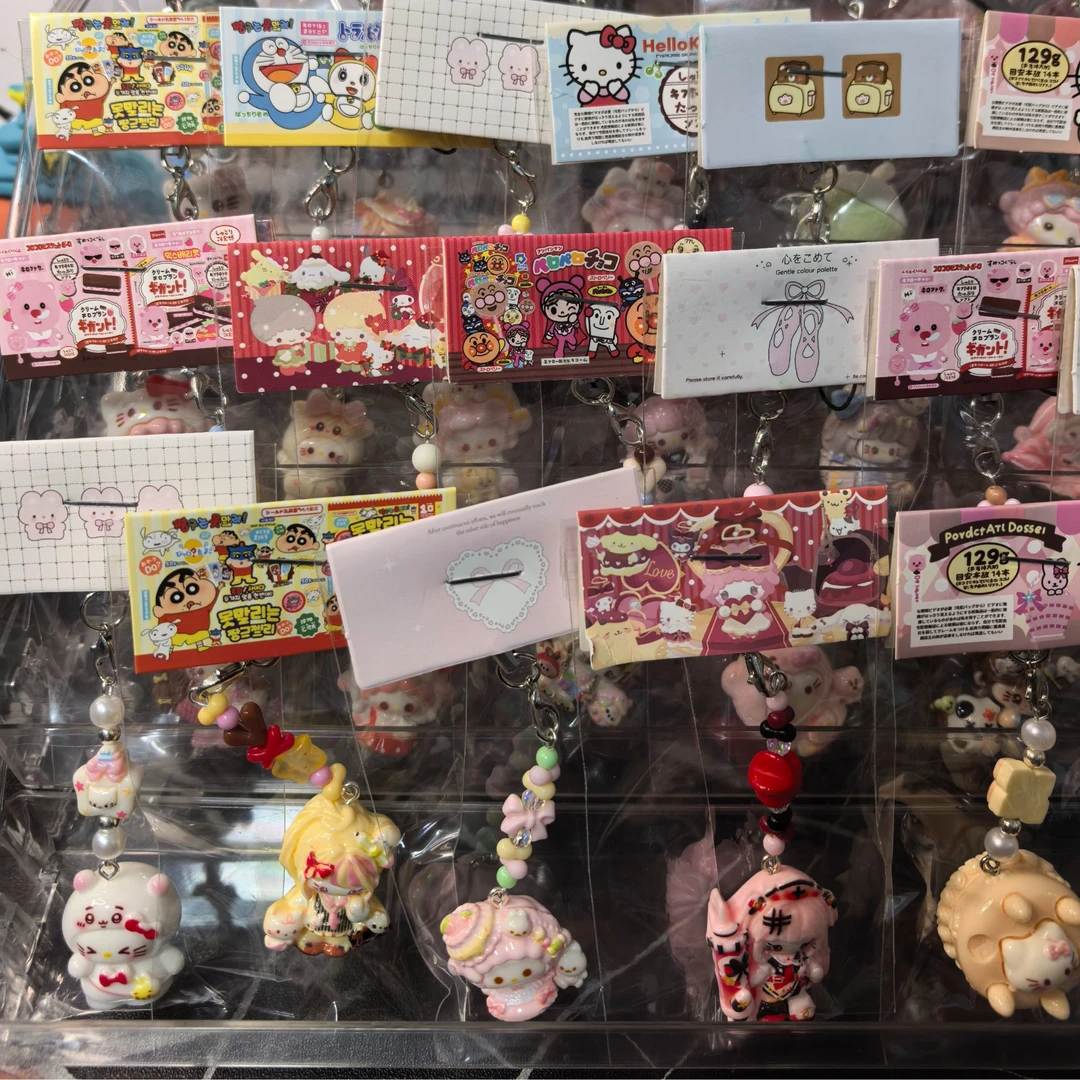 可爱定制萌粒手机挂件（均为全新手工diy,不支持挑选哦！）