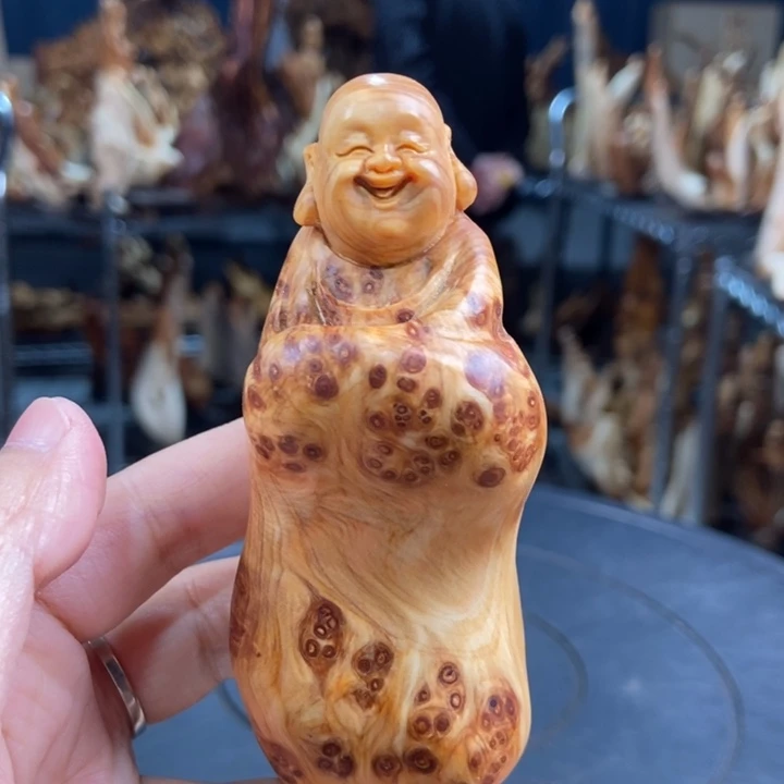柏木（崖柏）手把件留疤