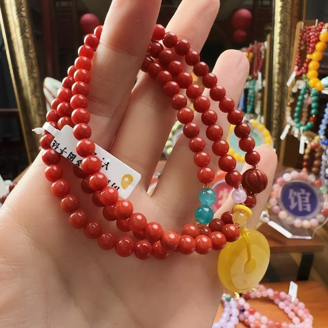 未镶嵌手链南红玛瑙