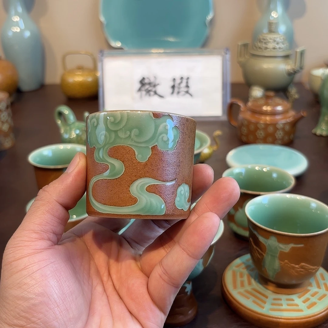 瓷片龙泉青瓷福利青瓷