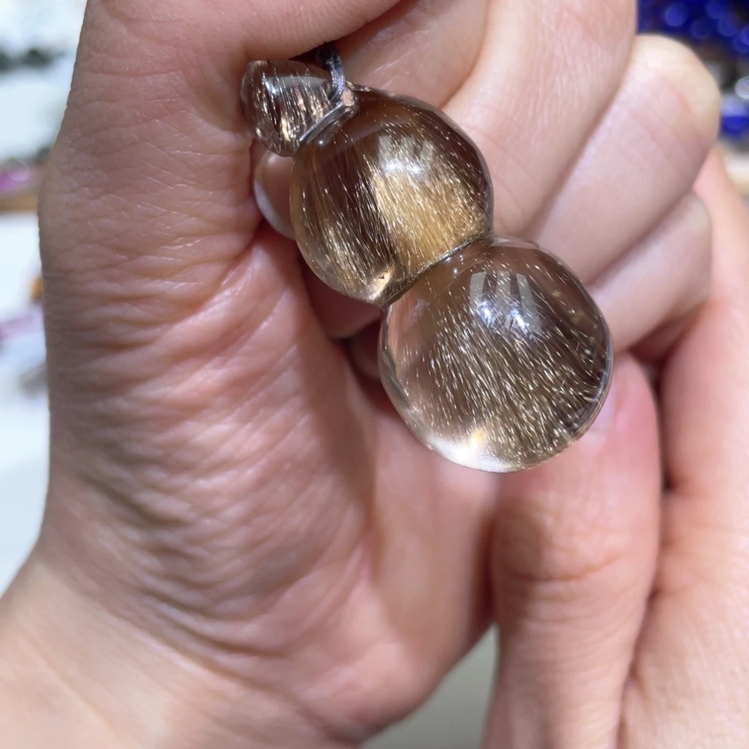 水晶颈饰未镶嵌挂件