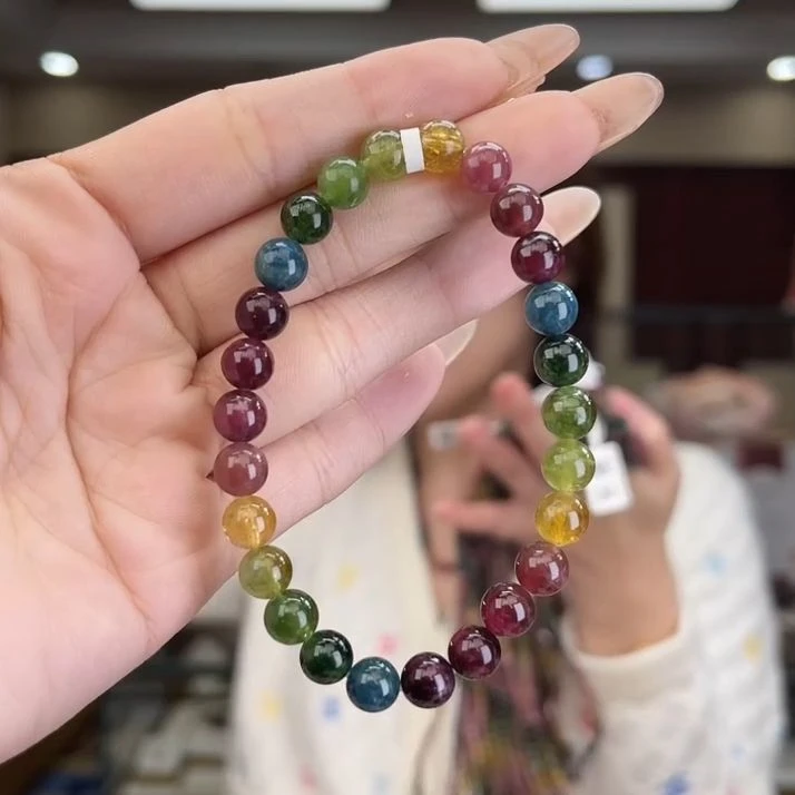 01500426碧玺/未镶嵌7mm+碧玺单圈多样性发货26