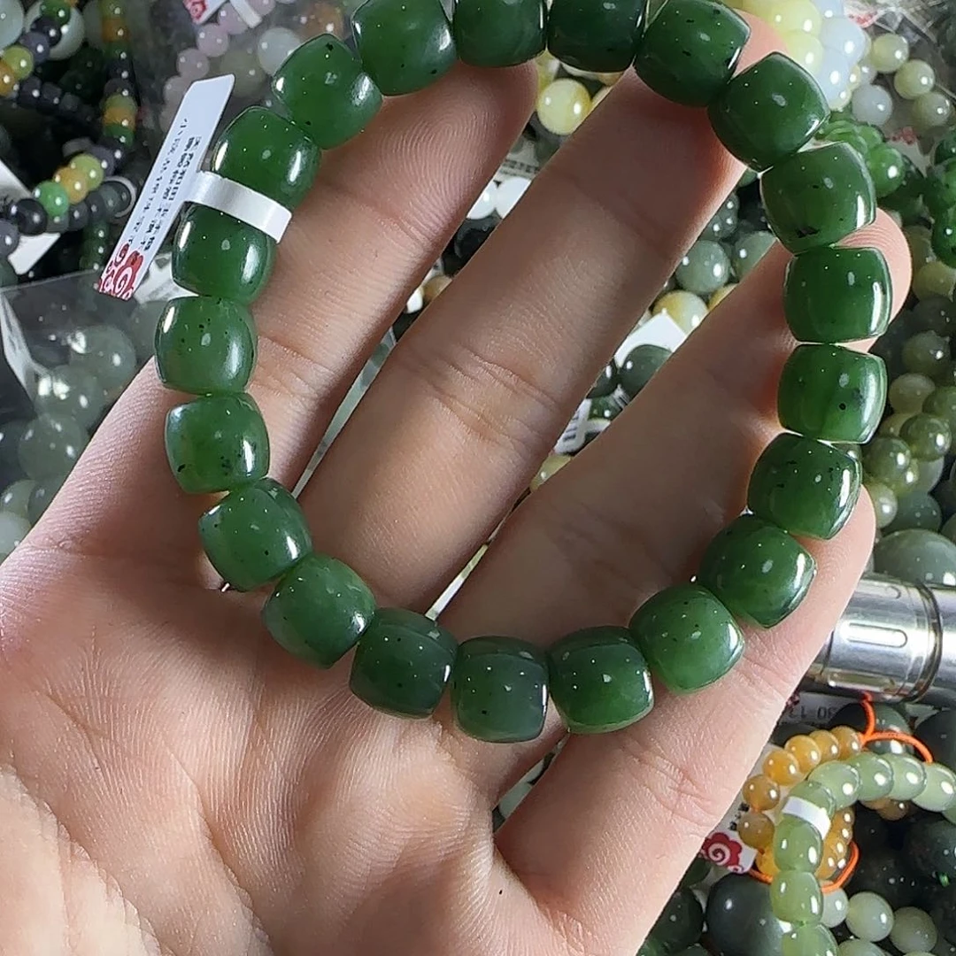 和田玉手链未镶嵌29