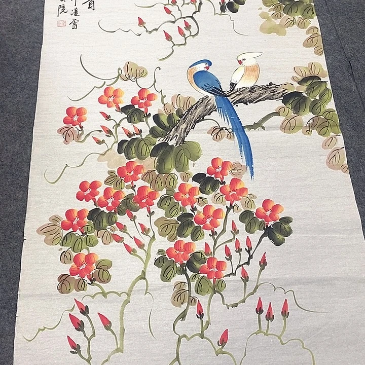 国画国画作品手绘