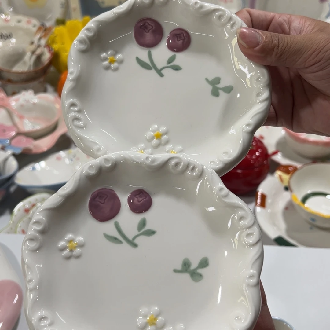 瓷片高温陶瓷釉下彩正品