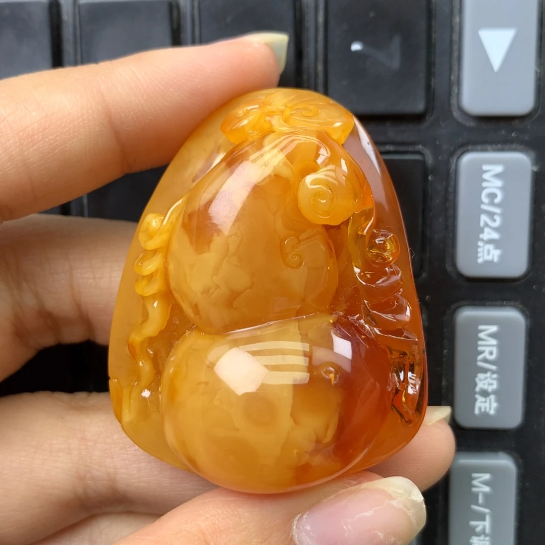 琥珀未镶嵌珠宝奇石