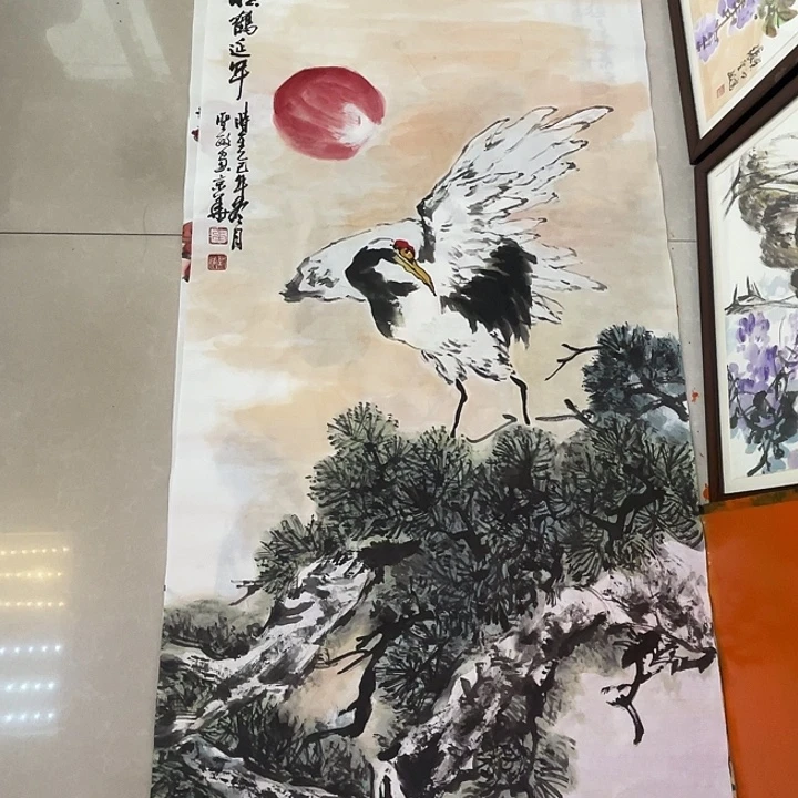 国画张圣敏先生纯手绘作品