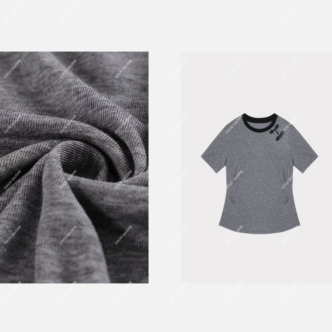 安安推荐【兰溪】2024早春新款国风新中式短袖BL-OS6156-1