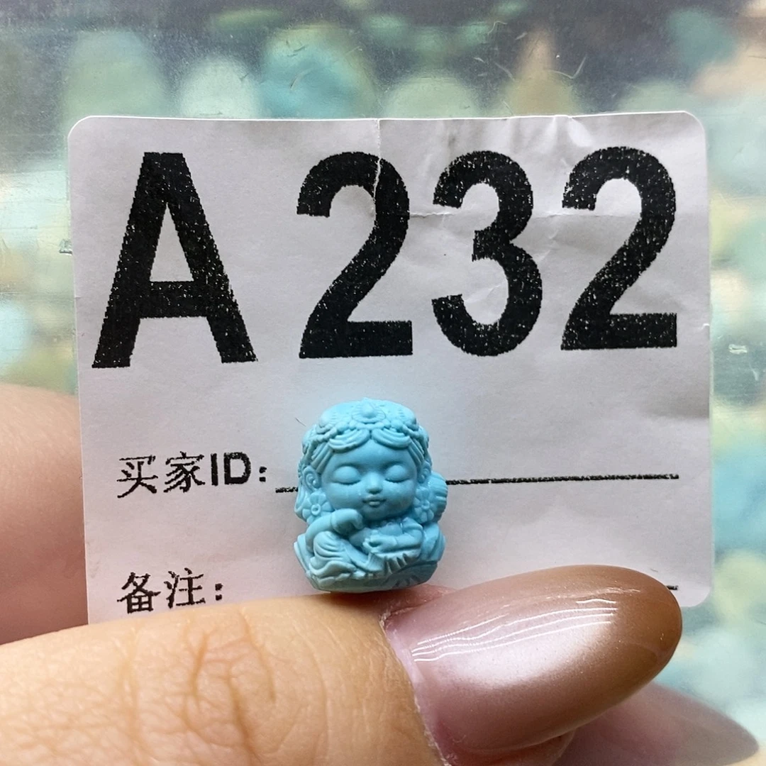 绿松石未镶嵌绿松石配饰定制