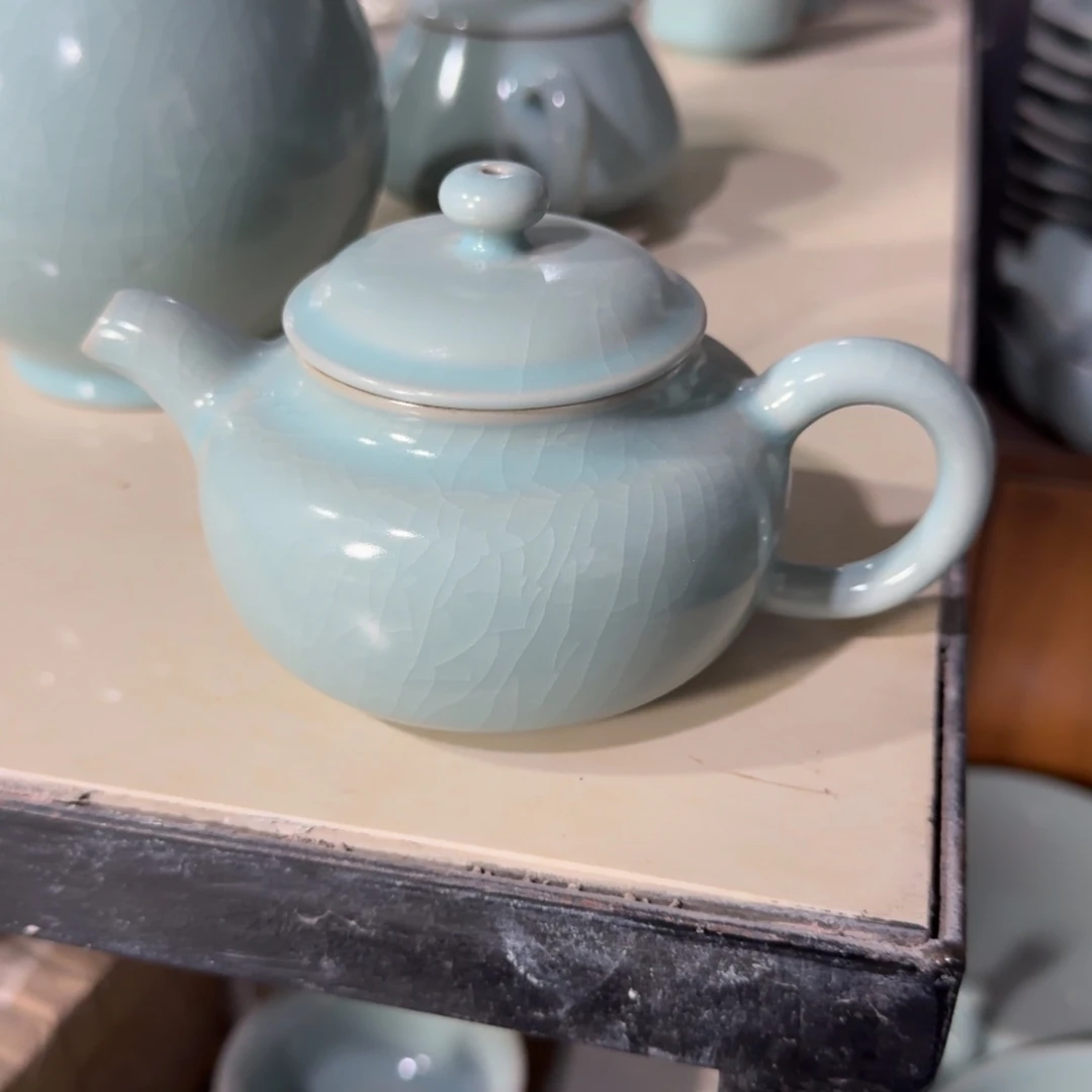 丰***兵其他瓷全手工仿古壶