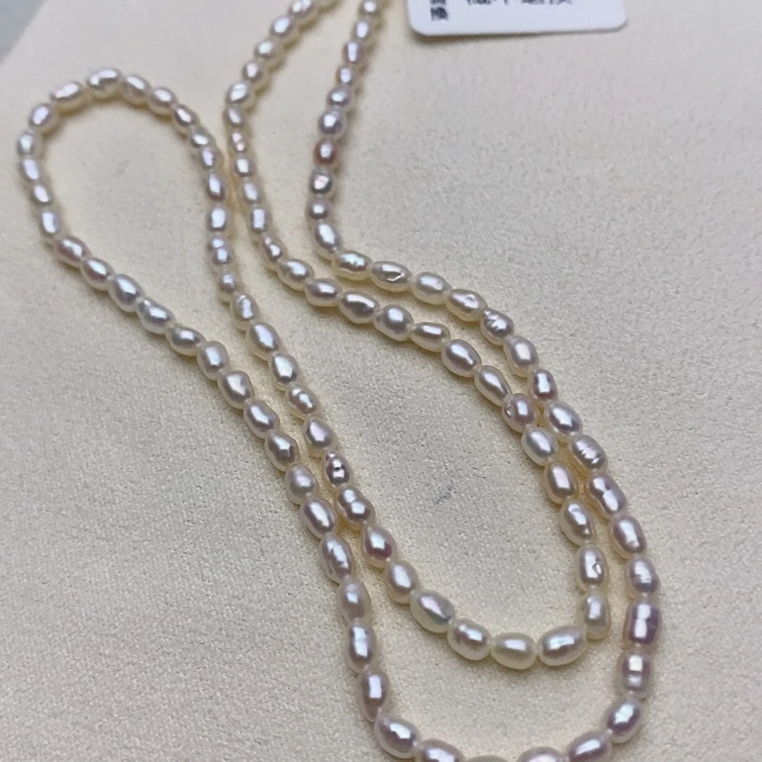 【闪购商品】淡水珍珠银S925镶嵌颈饰