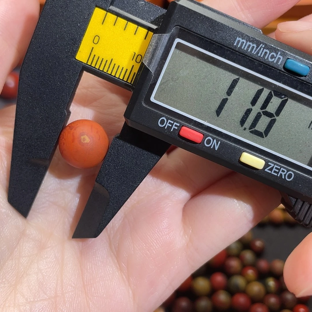 南红玛瑙未镶嵌圆珠