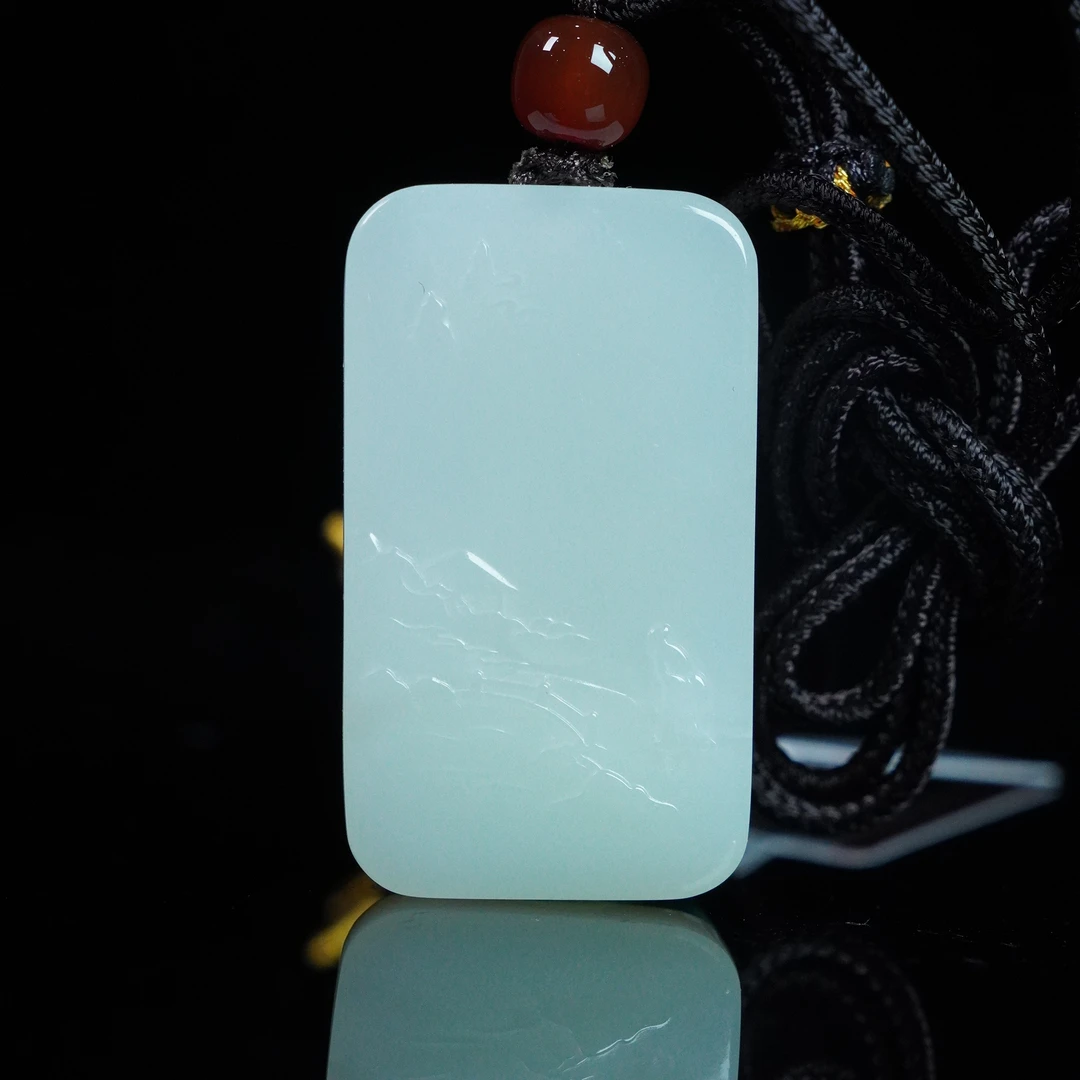 和田玉山水挂件2510240045