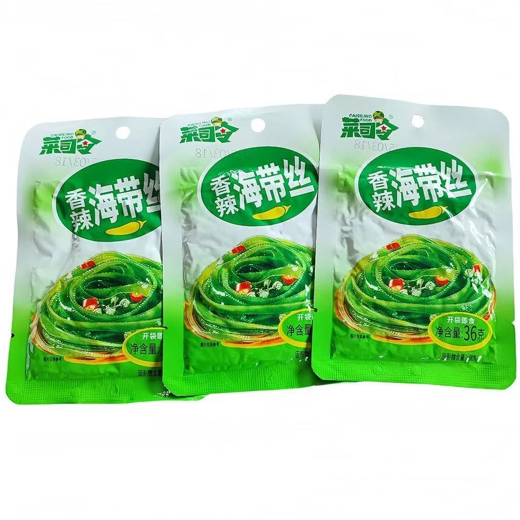 鲜香芝麻海带丝即食开袋方便可当下饭菜的美味零食