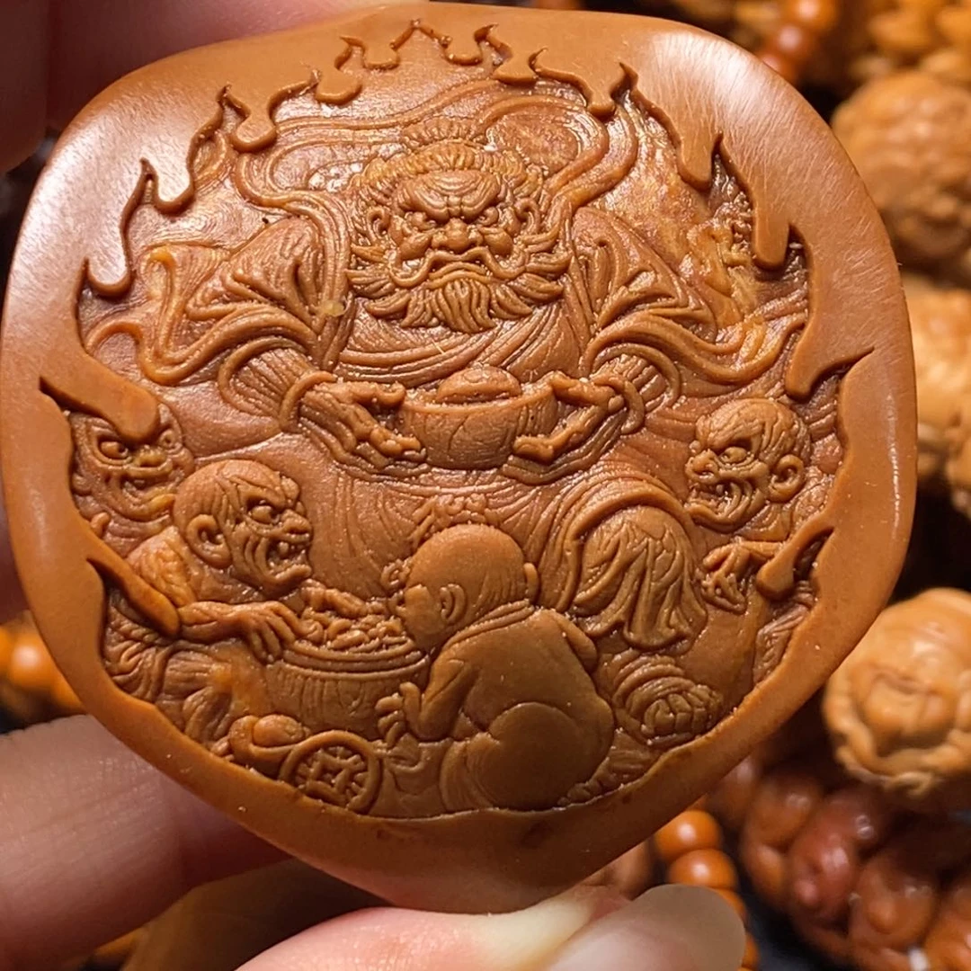 吊坠猴头核桃橄榄