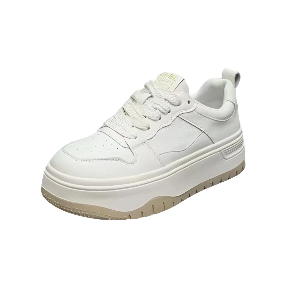 西直香2832   23059真皮厚底小白鞋 （标准尺码）