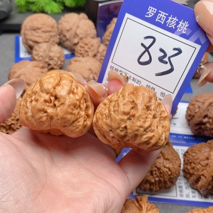 吊坠桃核40蛤蟆头823号牌