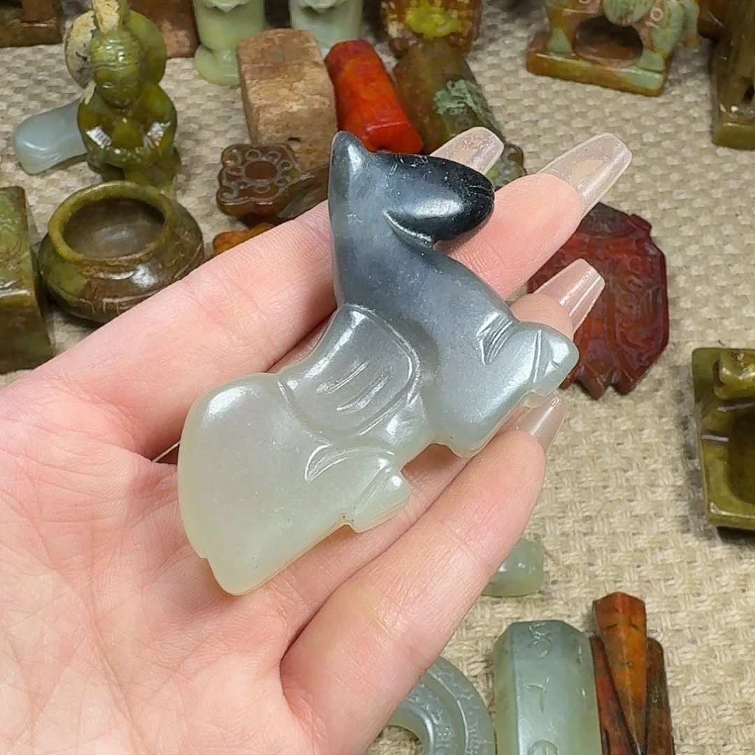 白玉菩提吊坠挂件