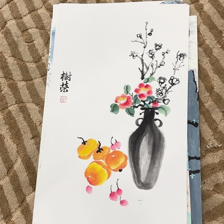 国画花鸟的翅膀和30.50