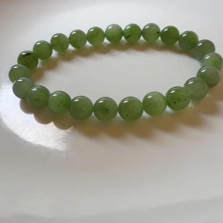 佳***)和田玉未镶嵌手链