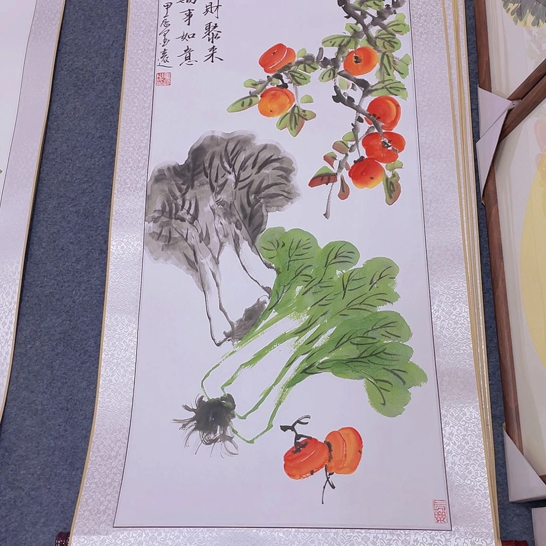 国画手绘作品欣赏与