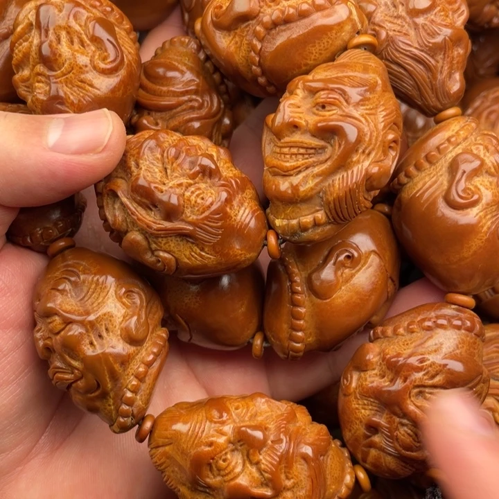 有***甜橄榄核吊坠橄榄核