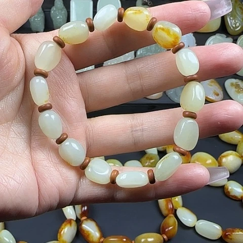 手串未镶嵌和田玉