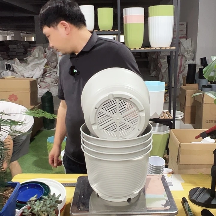 矮陶口24高16灰白色5个无托