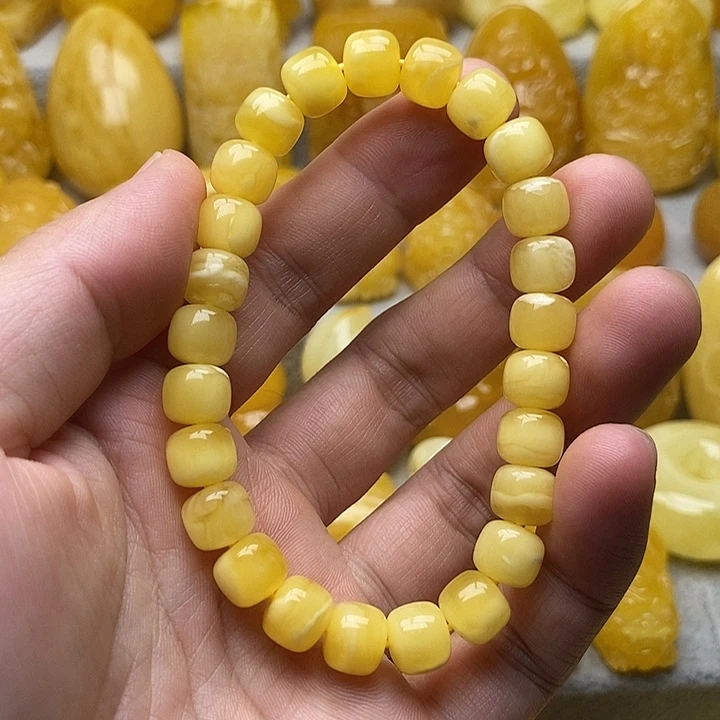 琥珀颈饰未镶嵌琥珀蜜蜡吊坠