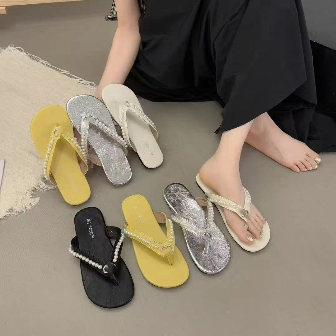 （柚子同款）夏款休闲透气镂空时尚人字拖凉鞋501