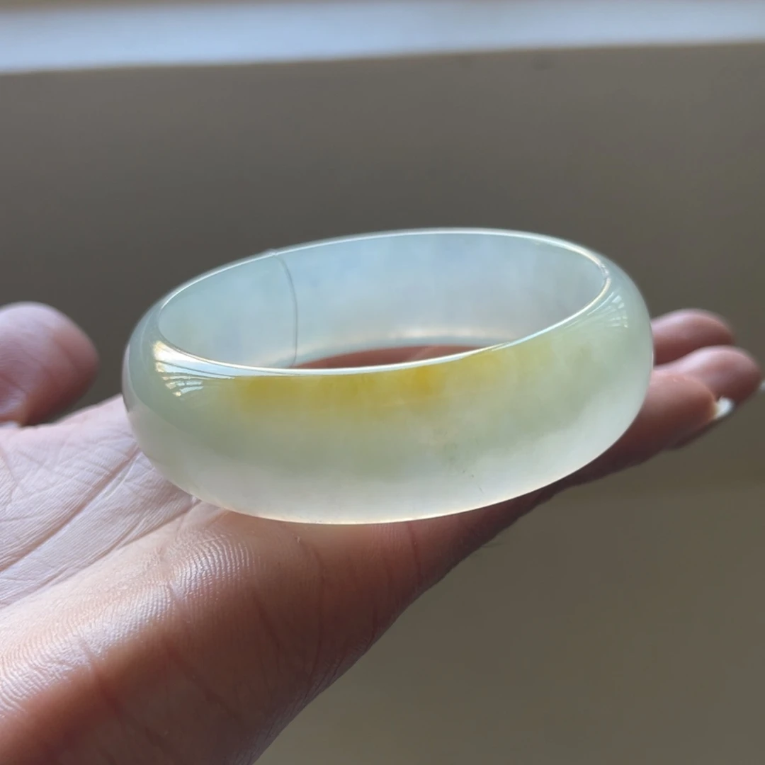 翡翠未镶嵌手镯56.3圈三天鉴赏期