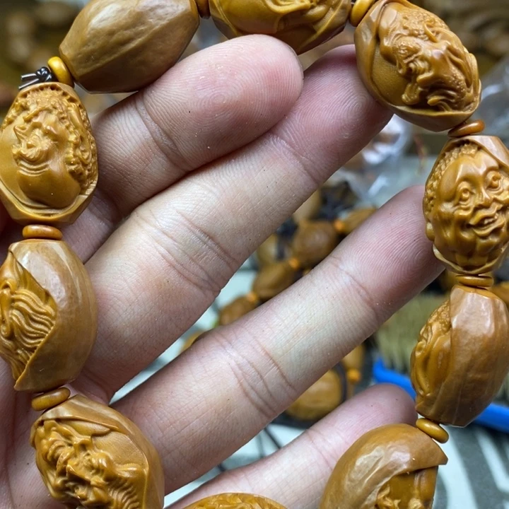橄榄核手串/手链橄榄核雕工艺手串
