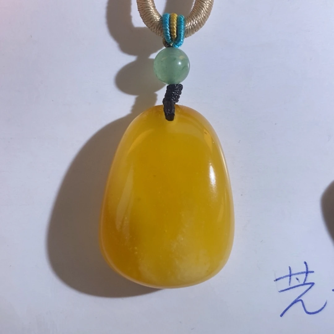 定制蜜蜡未镶嵌蜜蜡吊坠