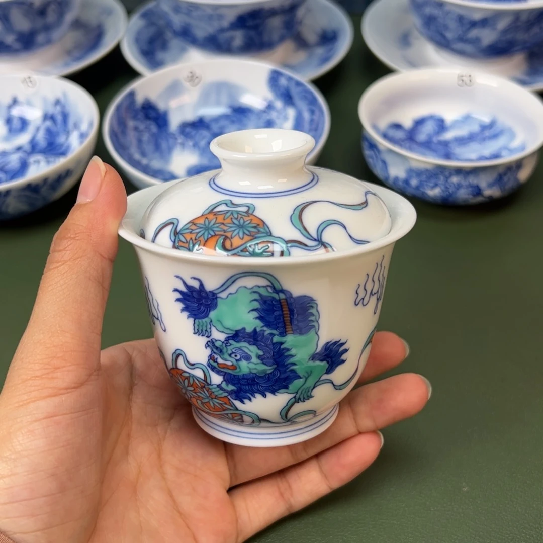 木木景德镇纯手工纯手绘茶具20