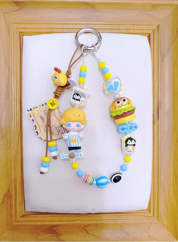 饰品包挂饰手机链原创手工可爱改娃好大儿