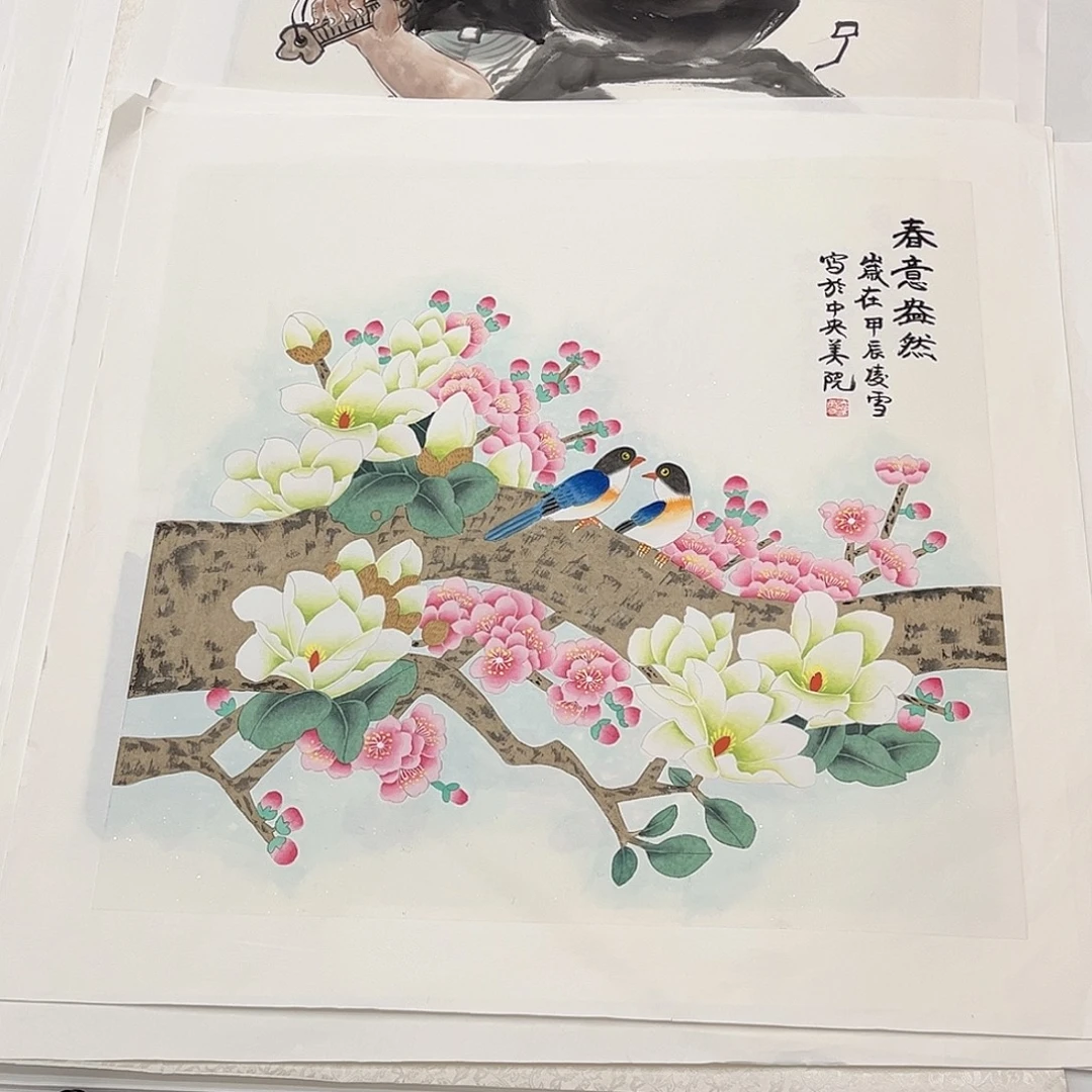 国画D国画作品单幅任发