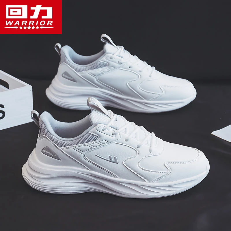 回力运动男鞋冬季2025新款软底轻便白色休闲跑步鞋百搭情侣款鞋子