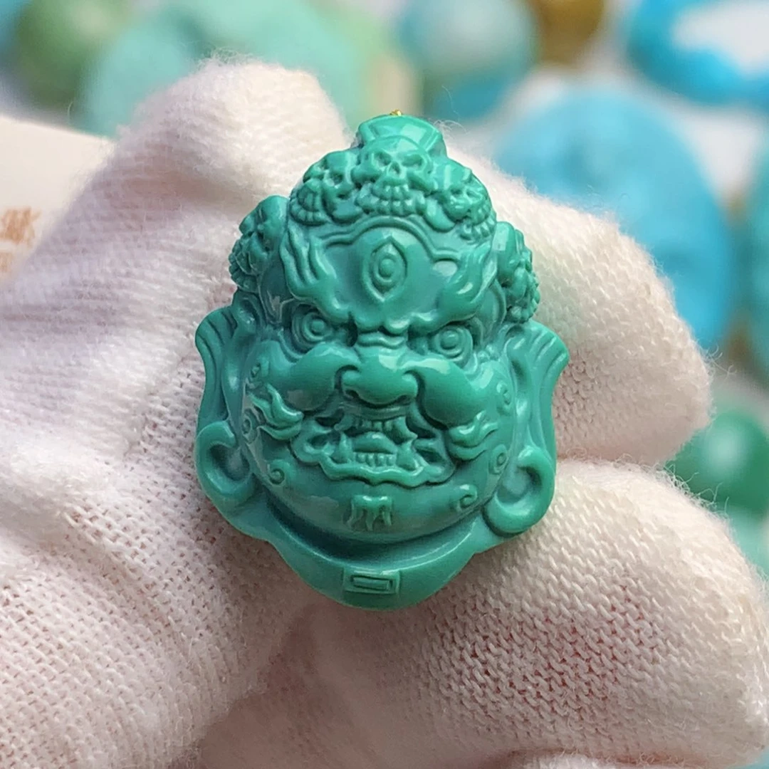 未镶嵌绿松石珠宝奇石