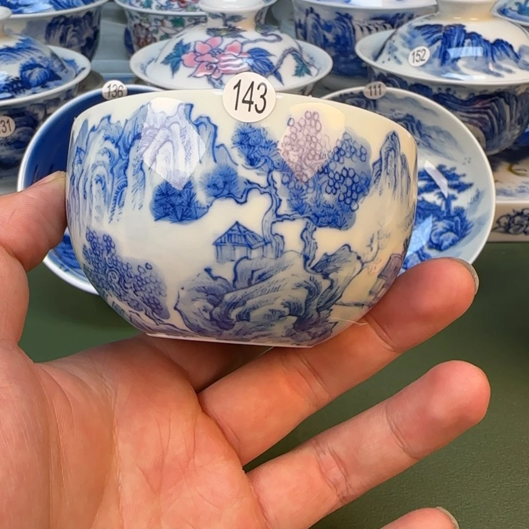 彦祖纯手工手绘茶具153