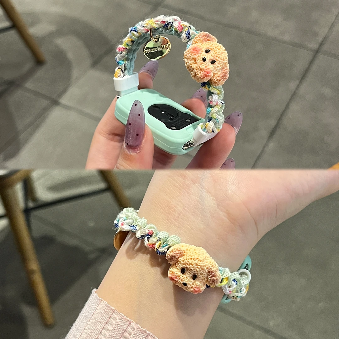 适用华为手环10表带小狗9NFC发圈band8运动6pro荣耀10秋冬XL腕带