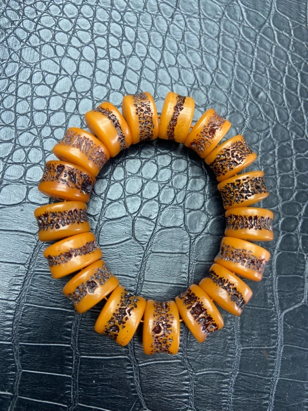 【镇店收藏 正品保障】404精美黄色虎纹手链