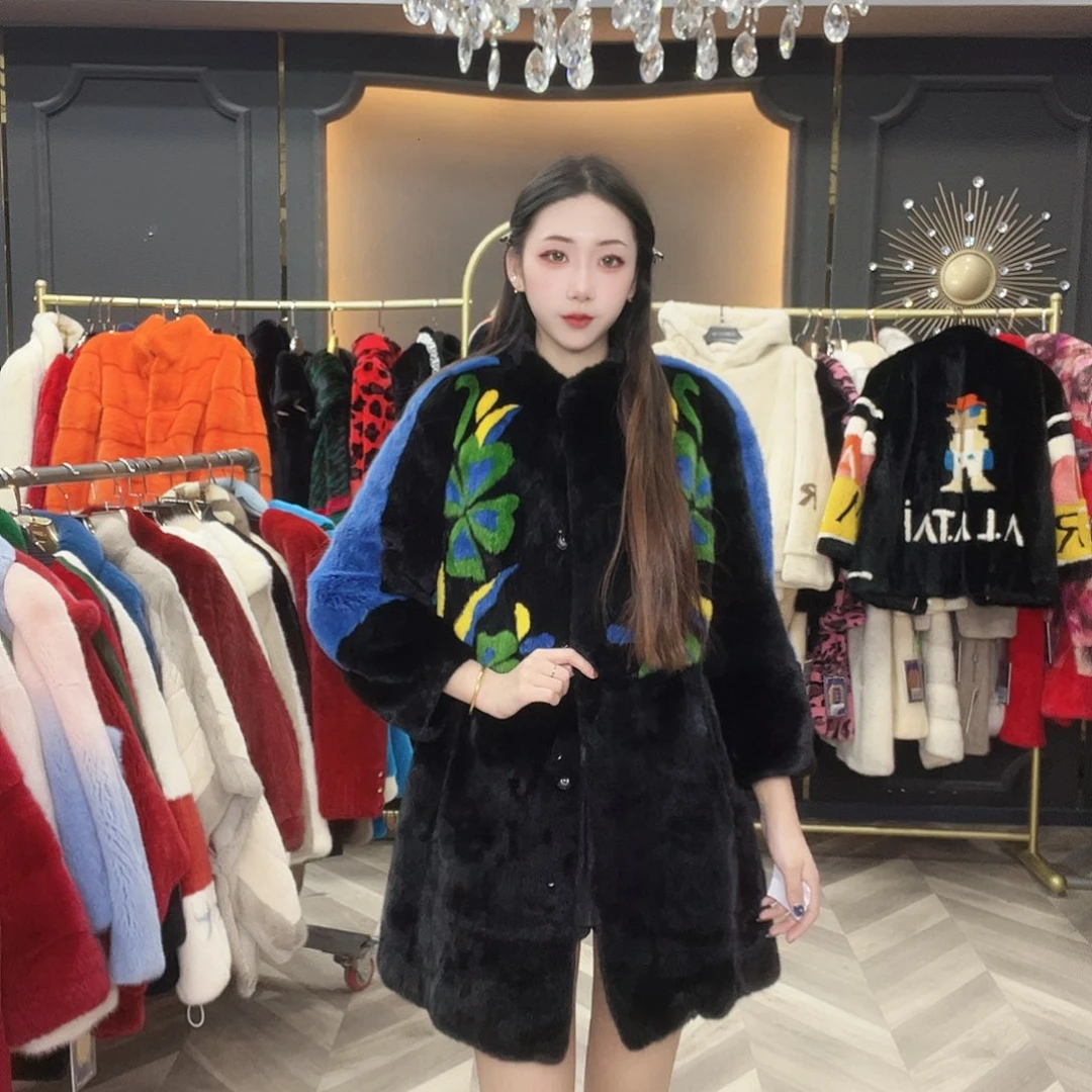 冬季新款时尚水貂