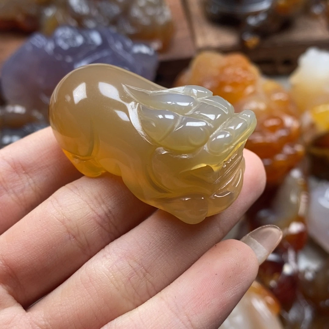 玛瑙/玉髓未镶嵌颈饰