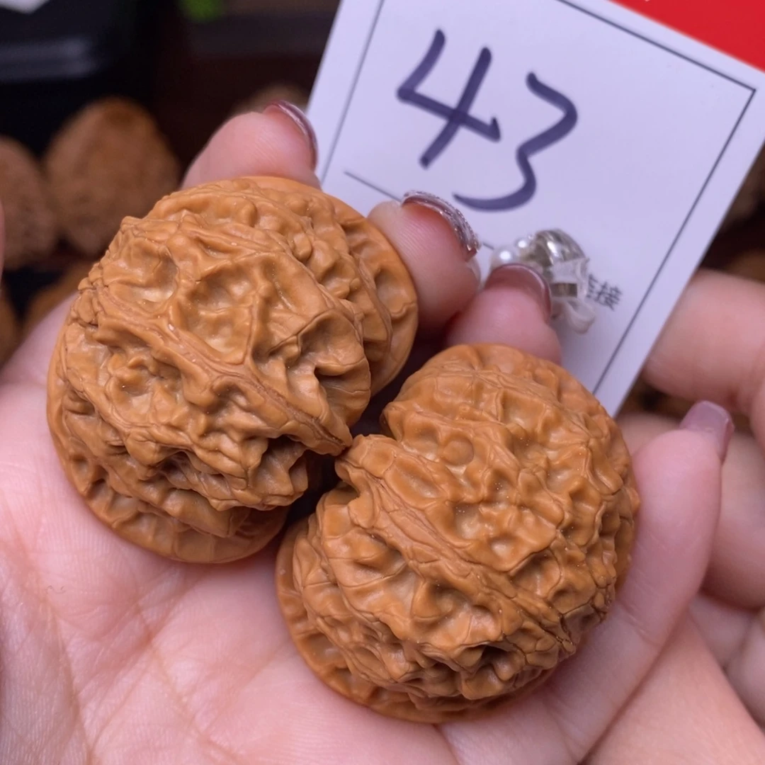 文玩核桃把件43苹果4,2