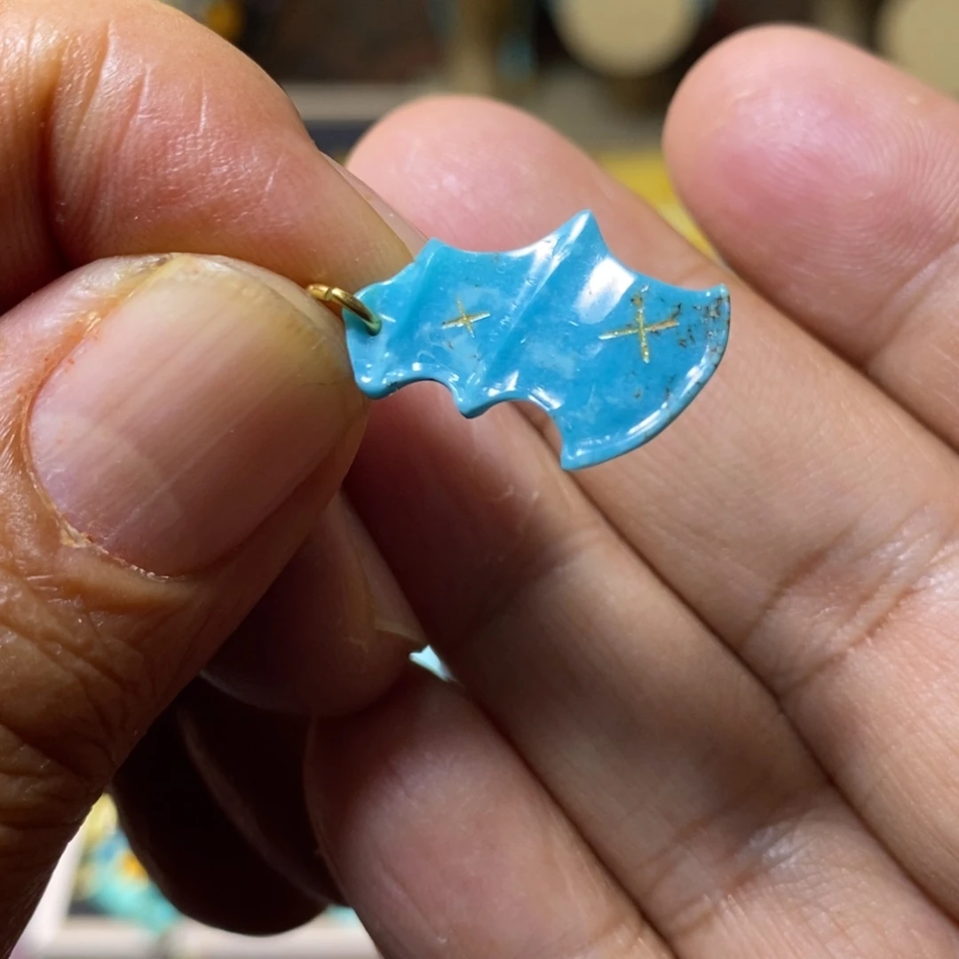 绿松石未镶嵌配饰配饰