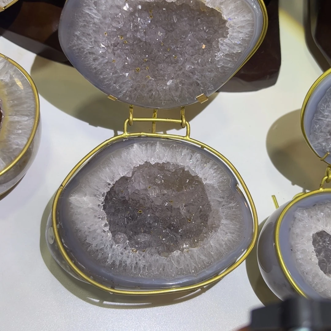 未镶嵌紫晶摆件水晶