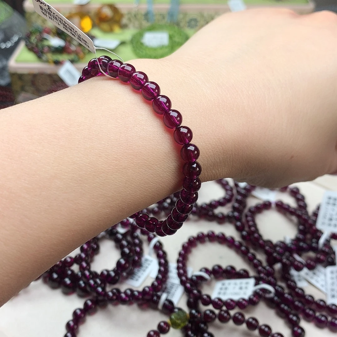 未镶嵌石榴石手串手串6