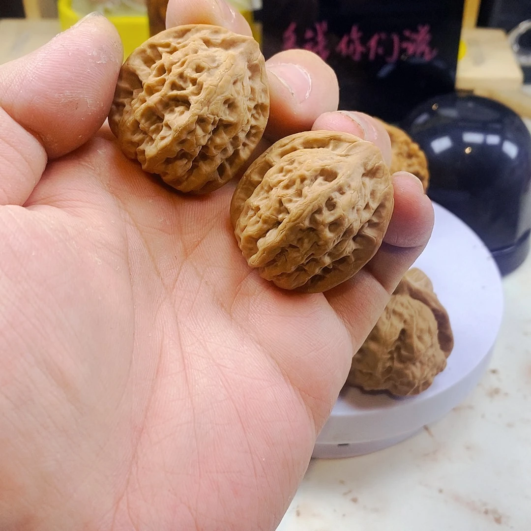 文玩核桃手把件35蓟县佛渡